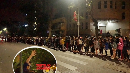 Fan Việt trắng đêm rồng rắn xếp hàng đợi Seungri