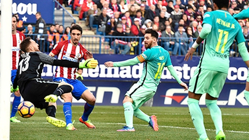 'Bức tường châu Âu' của Atletico đã sụp đổ