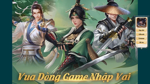 Hôm nay, Kiếm Vương 1 – ADNX Mobile chính thức ra mắt trang chủ và link tải