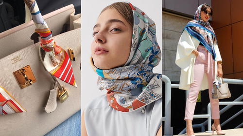 "Chơi" khăn Hermès - quy tắc ngầm của giới quý tộc?