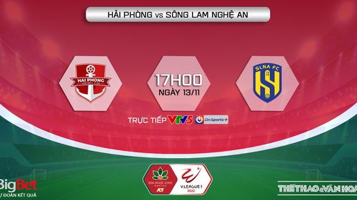 Soi kèo, nhận định Hải Phòng vs SLNA, V-League vòng 25 (17h00, 13/11)