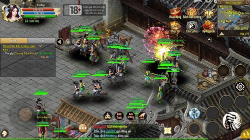 Máy chủ Kiếm Vương 1 - ADNX Mobile đông vui náo nhiệt trong ngày đầu thử nghiệm không giới hạn