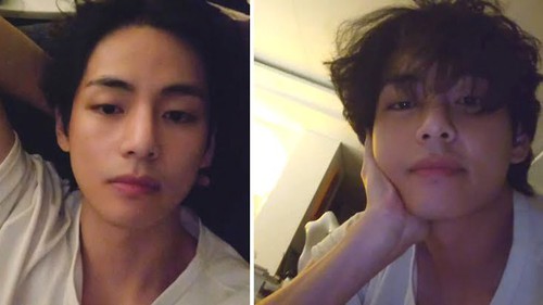 Fan ám ảnh với gương mặt mộc của V BTS trong màn 'livestream' dài 6 phút