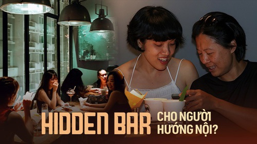 Người hướng nội chọn mô hình hidden bar vì ngại đám đông?