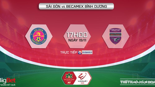 Soi kèo, nhận định Sài Gòn vs Bình Dương, V-League (17h00, 19/11)