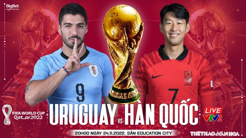Soi kèo, nhận định Hàn Quốc vs Uruguay (20h00, 24/11)