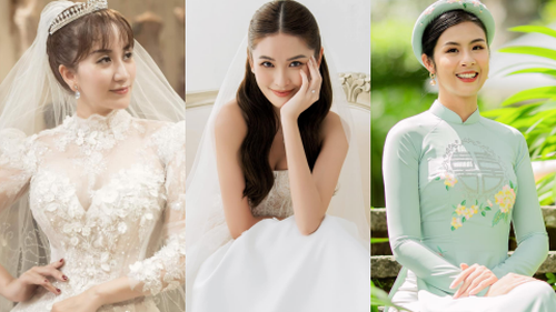 Hội 'cô dâu tháng 12': 2 hôn lễ nàng hậu đình đám và sao nữ kết hôn sau 13 năm chung sống 