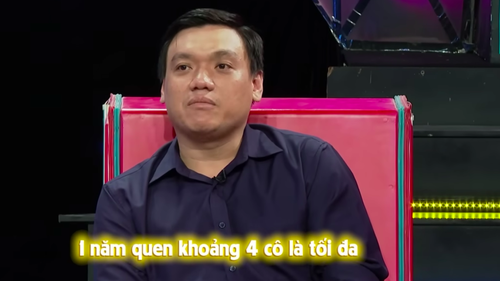 Chàng giảng viên gây choáng vì phát ngôn: '17 năm yêu 85 người' trên show hẹn hò