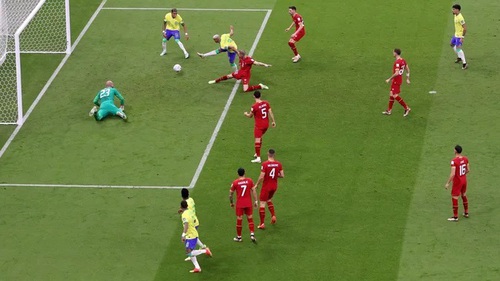 Vịnh trận Brazil - Serbia (2-0): Trở lại sắc vàng xanh