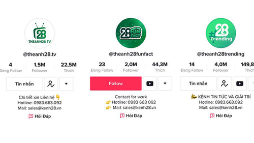 Theanh28 gia nhập đường đua nhà sáng tạo nội dung trên TikTok