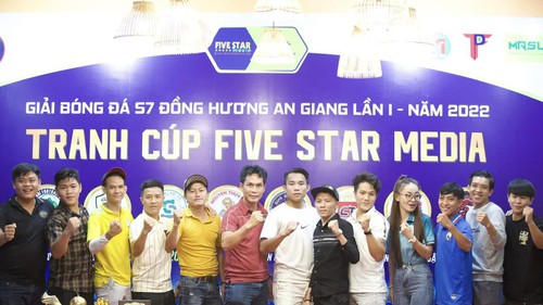 Sôi nổi giải bóng đá 7 người An Giang 2022