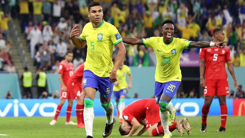 ĐIỂM NHẤN Brazil 1-0 Thụy Sỹ: Đẳng cấp Casemiro 