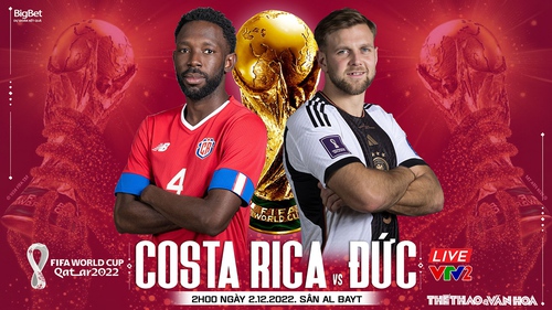 Nhận định bóng đá Costa Rica vs Đức (2h00, 2/12), World Cup 2022