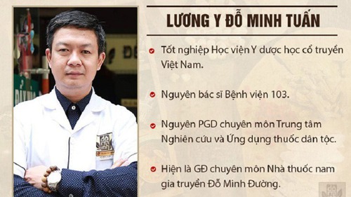 Thầy thuốc Đỗ Minh Tuấn - "truyền nhân" nhà thuốc gia truyền 153 tuổi là ai?
