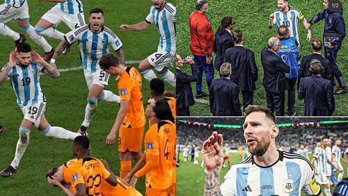 Nguyên nhân cầu thủ Argentina ăn mừng trêu tức Hà Lan