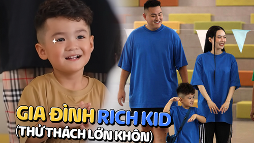 Gia thế khủng của rich kid 'Thử thách lớn khôn 2': Bố là con trai ông trùm điện tử, mẹ là hot girl nổi tiếng