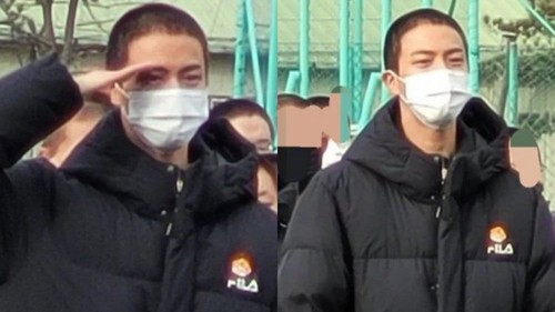 Hình ảnh Jin BTS tại trung tâm huấn luyện đã được tiết lộ