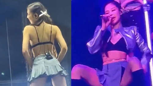 Tranh cãi xoay quanh trang phục hở hang và vũ đạo sexy của Jennie (BLACKPINK) tại Pháp