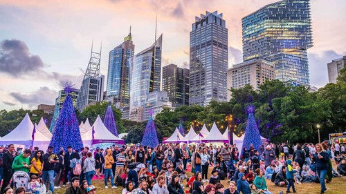 Ngập ánh sáng và huyền ảo trong lễ hội 'Noel Sydney' đón Giáng sinh