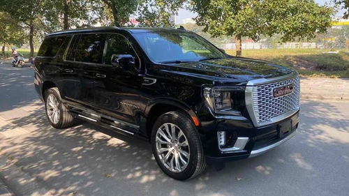 Cận cảnh GMC Yukon XL Denali 2023 giá hơn 10 tỷ đồng tại Việt Nam, đối đầu Lexus LX 600 VIP