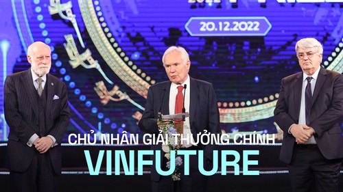 Nhà khoa học đạt giải 3 triệu USD của VinFuture trả lời câu hỏi 'ám ảnh' nhân loại: '15 năm tới, con người sẽ độc lập hay lệ thuộc vào Internet?'