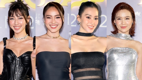 Thảm đỏ Đảo Độc Đắc quy tụ dàn mỹ nhân khủng: Lan Ngọc át vía dàn Hậu, Tiểu Vy - Thùy Tiên khéo khoe body quyến rũ