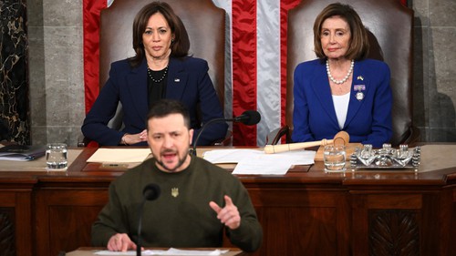 Tổng thống Ukraine kêu gọi Mỹ tiếp tục viện trợ quân sự và tài chính