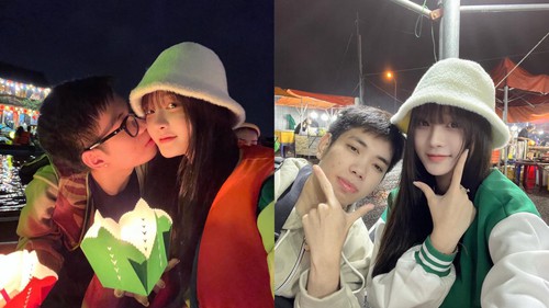 Lyly Sury - Quang Hải khoe ảnh tình tứ trong kỳ nghỉ tại Đà Nẵng