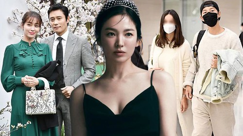 Số khổ như Song Hye Kyo: 2 lần tái xuất hoành tráng đều bị tình cũ Song Joong Ki - Lee Byung Hun 'phá đám' với scandal tình ái