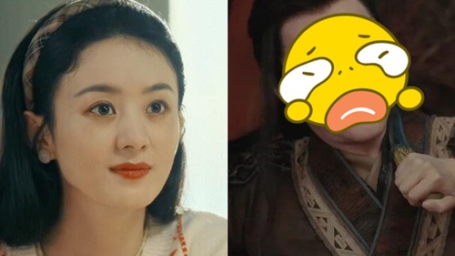 Nhan sắc trái ngược của Triệu Lệ Dĩnh - Phùng Thiệu Phong ở phim mới: Người lên hương, người già như bố nữ chính