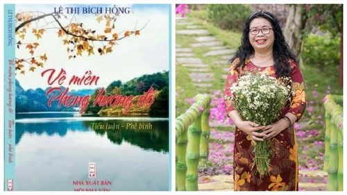 'Về miền phong hương đỏ' của Lê Thị Bích Hồng: 17 khoảnh khắc mùa Xuân...