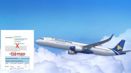 Cảnh báo mất tiền mua vé máy bay Tết trên website giả