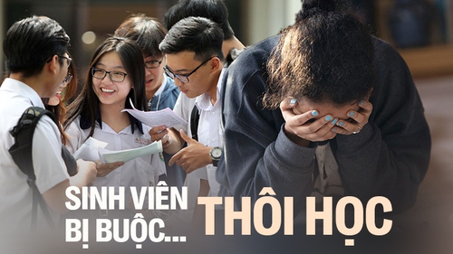 Tình trạng hàng ngàn sinh viên bị... đuổi học vì điểm kém: Quên ngay khái niệm "lên đại học tha hồ mà chơi"!