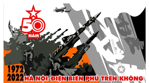 Phát hành tranh cổ động nhân kỷ niệm 50 năm Chiến thắng Hà Nội – Điện Biên Phủ trên không
