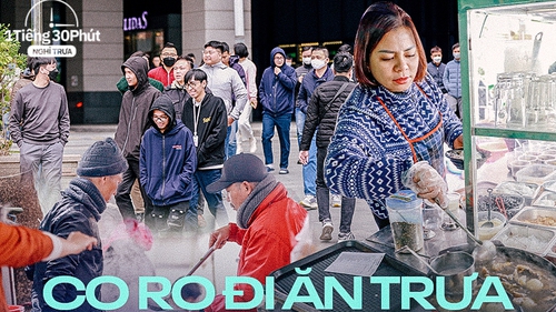 Khu tổ hợp Nam Trung Yên có gì mà dân văn phòng bất chấp gió rét vẫn tới ăn trưa cho bằng được?