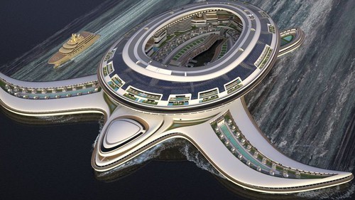 Bên trong "thành phố nổi" trị giá 187 nghìn tỷ lớn nhất thế giới của các đại gia Ả Rập, chứa tới 60.000 người, 69 căn hộ và 19 biệt thự hạng sang