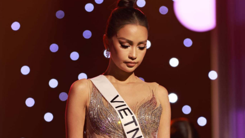 Xót xa hình ảnh Ngọc Châu sau chung kết Miss Universe 2022: Đôi mắt sưng đỏ, chân nhiều vết bầm tím