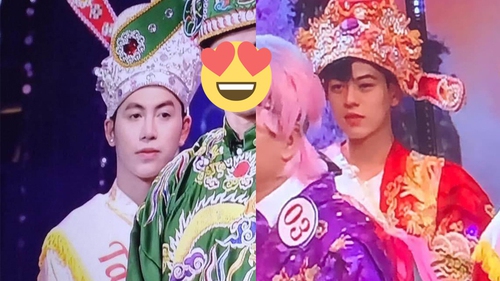 2 trai đẹp bỗng nổi tiếng sau khi lướt qua màn hình 'Táo quân' chỉ vài giây!