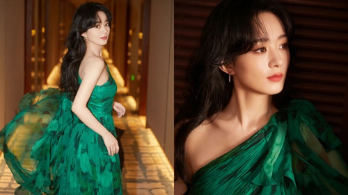 Triệu Lệ Dĩnh khoe giọng hát ngọt ngào, đứng yên một chỗ cũng gây sốt vì quá đẹp