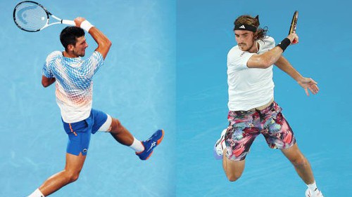 Link xem trực tiếp Djokovic vs Tsitsipas, chung kết Úc mở rộng 2023