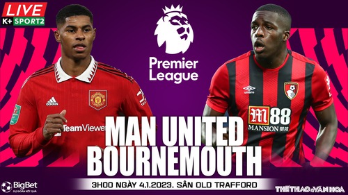 Nhận định bóng đá MU vs Bournemouth: Rashford nổ súng