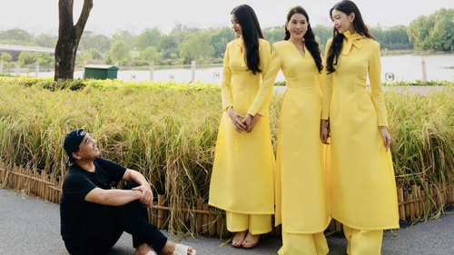 Quyền Linh khoe ảnh Xuân, dân mạng xuýt xoa: 'Nhà có 3 nàng tiên'