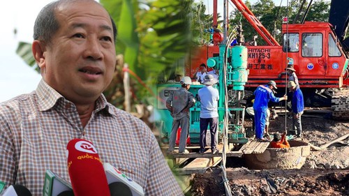 Lãnh đạo tỉnh Đồng Tháp lý giải nguyên nhân kéo dài thời gian cứu bé trai, hi vọng đến chiều 4/1 sẽ đưa trụ bê tông lên trên