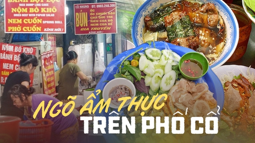 5 con ngõ trên phố cổ Hà Nội mà tín đồ ẩm thực không nên bỏ qua