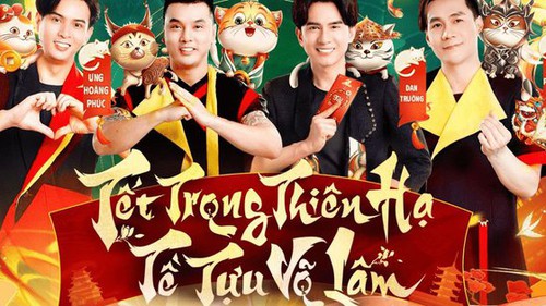  Đan Trường, Hồ Quang Hiếu, Ưng Hoàng Phúc, Khánh Phương nhất loạt “lật mặt” trong bom tấn MV Tết của VLTK