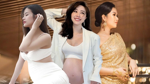 9 tháng 10 ngày bầu bí của các hot mom Việt: Người ăn uống khoẻ re, người nghén ngẩm đến tận lúc đẻ