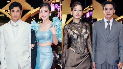 Chi Pu cùng dàn mỹ nhân Vbiz đổ bộ, Gin Tuấn Kiệt - Puka có động thái gây chú ý tại thảm đỏ