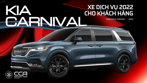 Bỏ xa đối thủ, Kia Carnival thắng giải 'Xe dịch vụ cho hành khách'