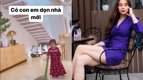 Dân mạng thả tim vì 'giúp việc' mới nhà Hà Hồ quá dễ thương