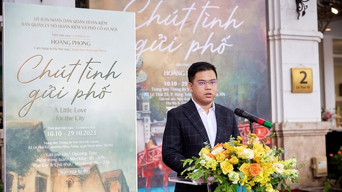 Họa sĩ trẻ Hoàng Phong: Tình yêu đặc biệt của một người con phương Nam dành cho Hà Nội